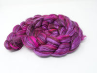 Tyrian Purple- Pigments- Merino, Sari Silk, Mulberry Silk & Llama. 100g